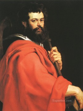  peter Pintura al %C3%B3leo - Santiago Apóstol Barroco Peter Paul Rubens